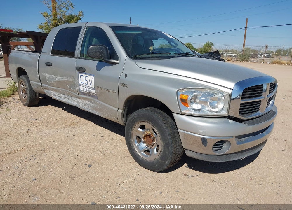 2007 DODGE RAM 1500 SLT VIN: 3D7KR19D57G720142