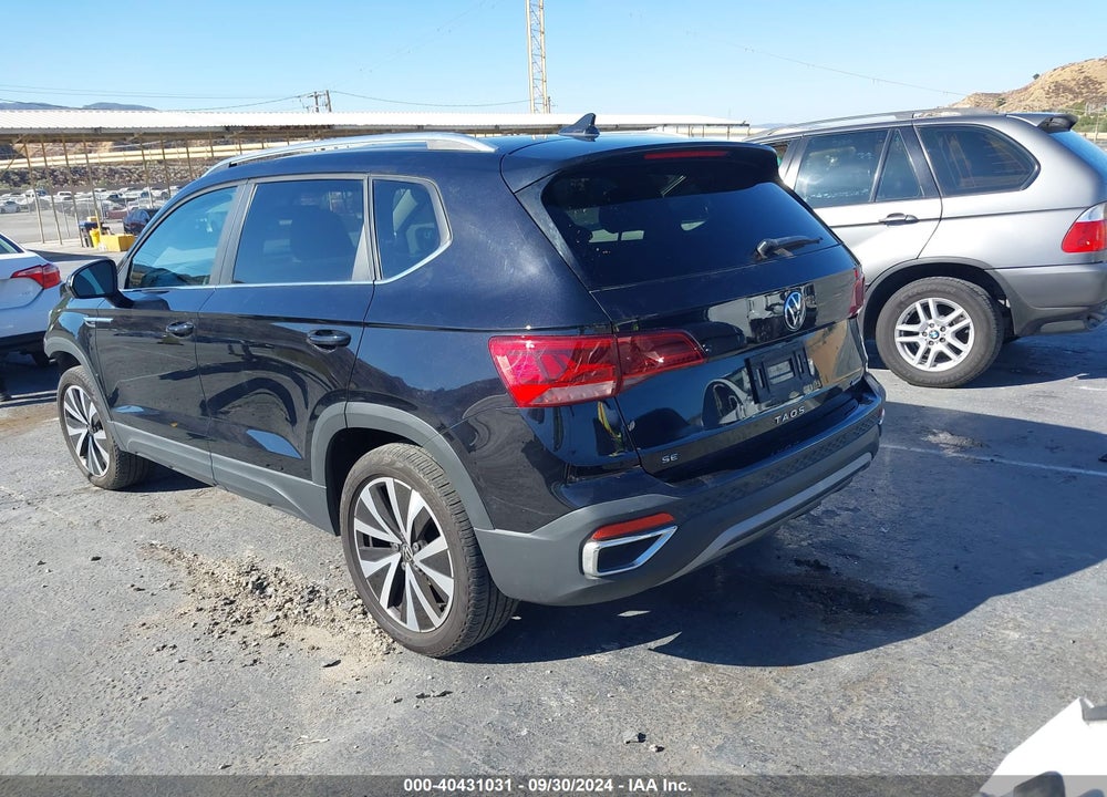 2022 VOLKSWAGEN TAOS 1.5T SE VIN: 3VVLX7B26NM094861