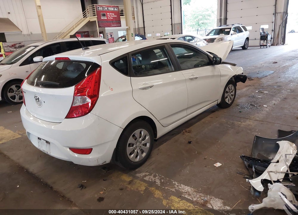 2016 HYUNDAI ACCENT SE VIN: KMHCT5AE1GU249904
