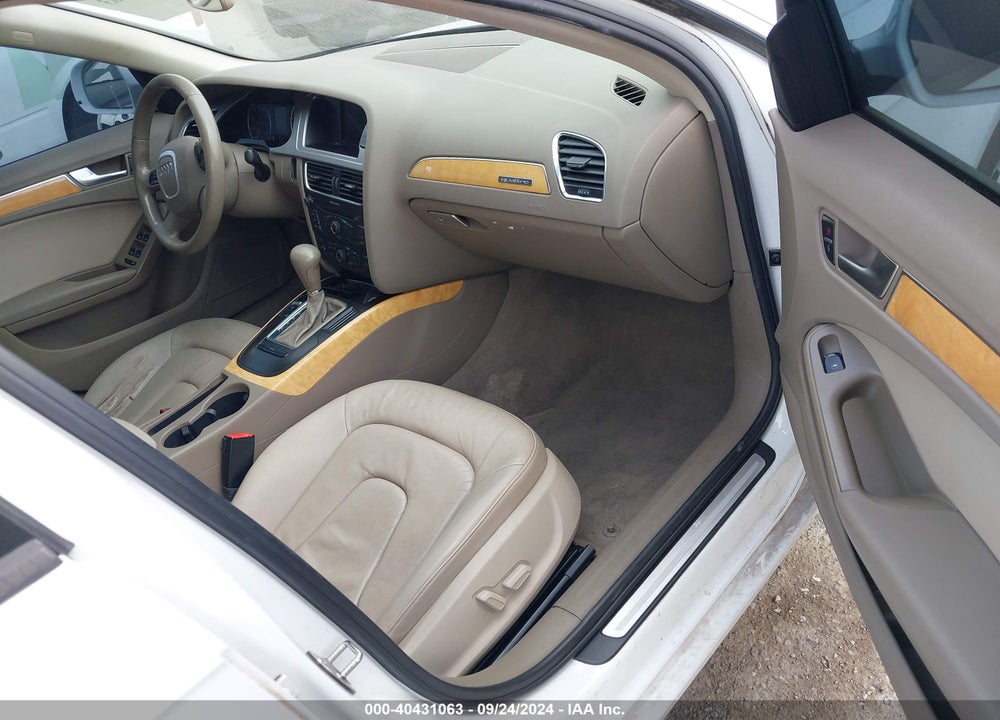 2009 AUDI A4 2.0T PREMIUM VIN: WAULF78K29N036389