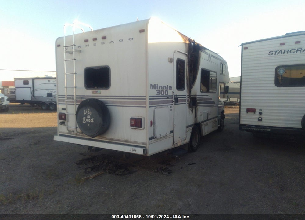 1995 FORD ECONOLINE E350 CUTAWAY VAN VIN: 1FDKE30G7SHA10937