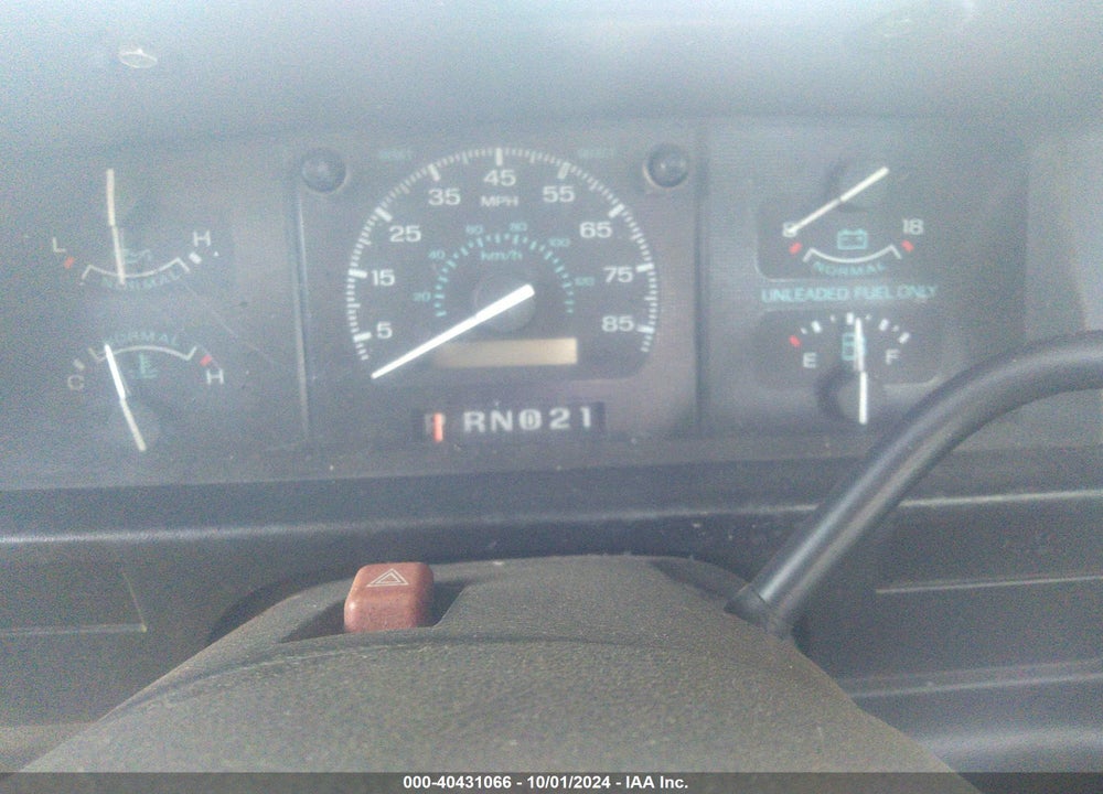 1995 FORD ECONOLINE E350 CUTAWAY VAN VIN: 1FDKE30G7SHA10937