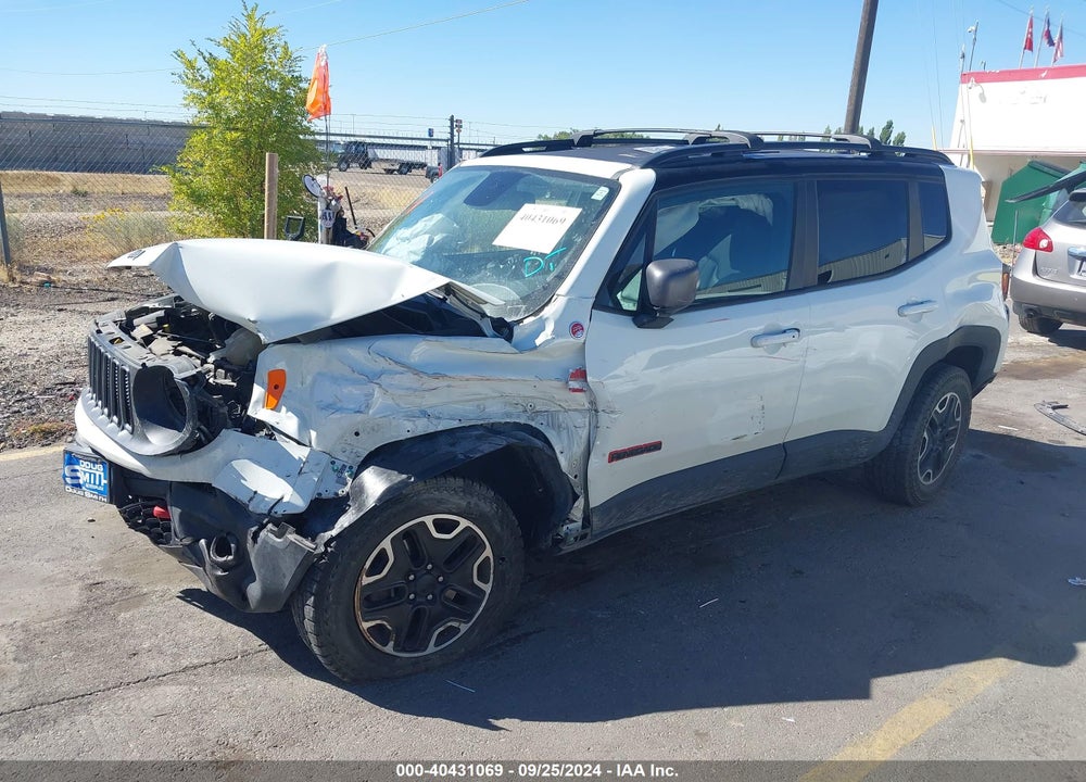 2017 JEEP RENEGADE TRAILHAWK 4X4 VIN: ZACCJBCB8HPF60695