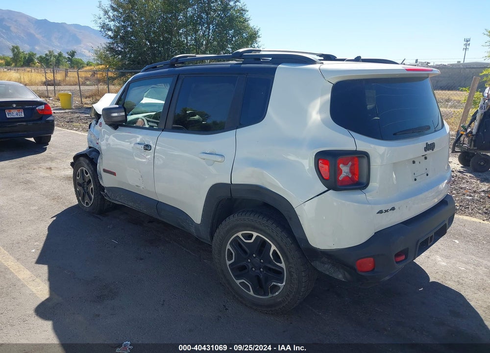 2017 JEEP RENEGADE TRAILHAWK 4X4 VIN: ZACCJBCB8HPF60695