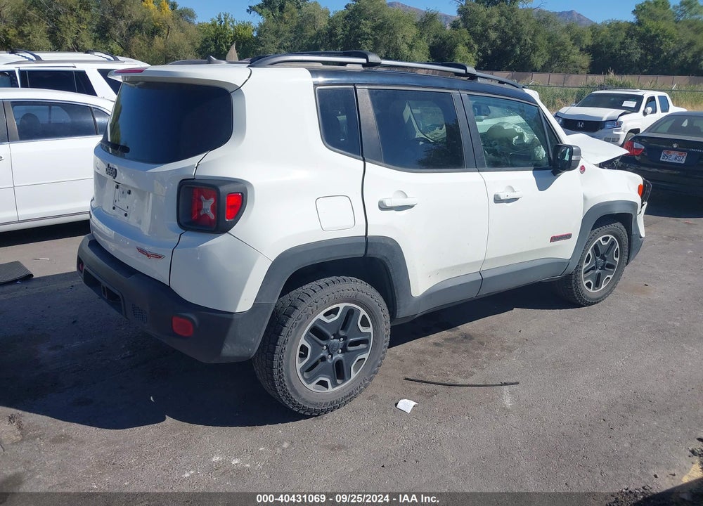 2017 JEEP RENEGADE TRAILHAWK 4X4 VIN: ZACCJBCB8HPF60695