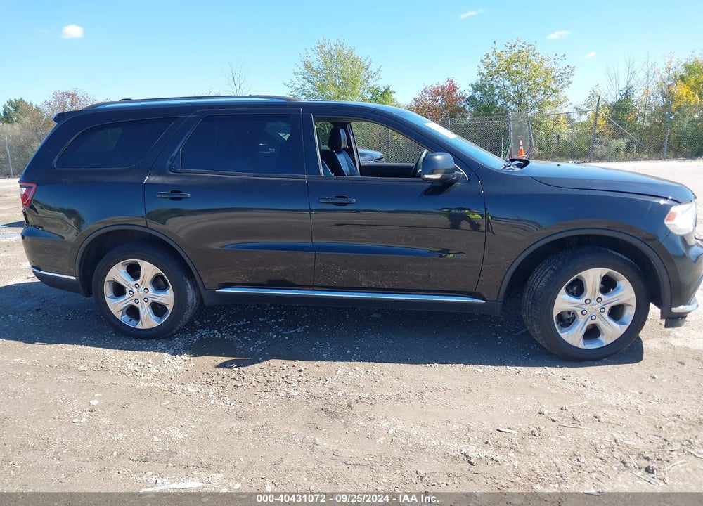 2014 DODGE DURANGO LIMITED VIN: 1C4RDJDG2EC973430