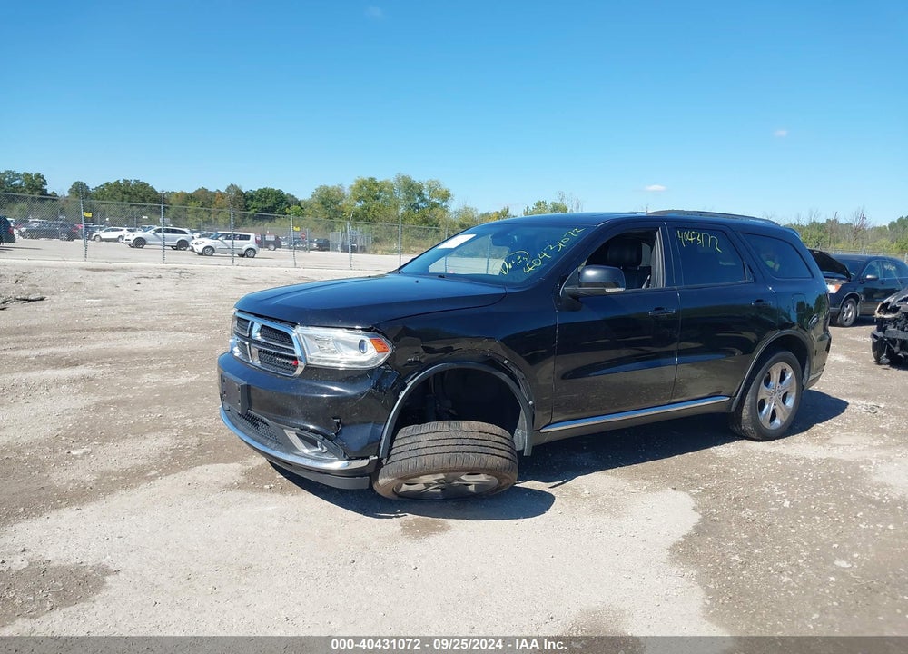 2014 DODGE DURANGO LIMITED VIN: 1C4RDJDG2EC973430