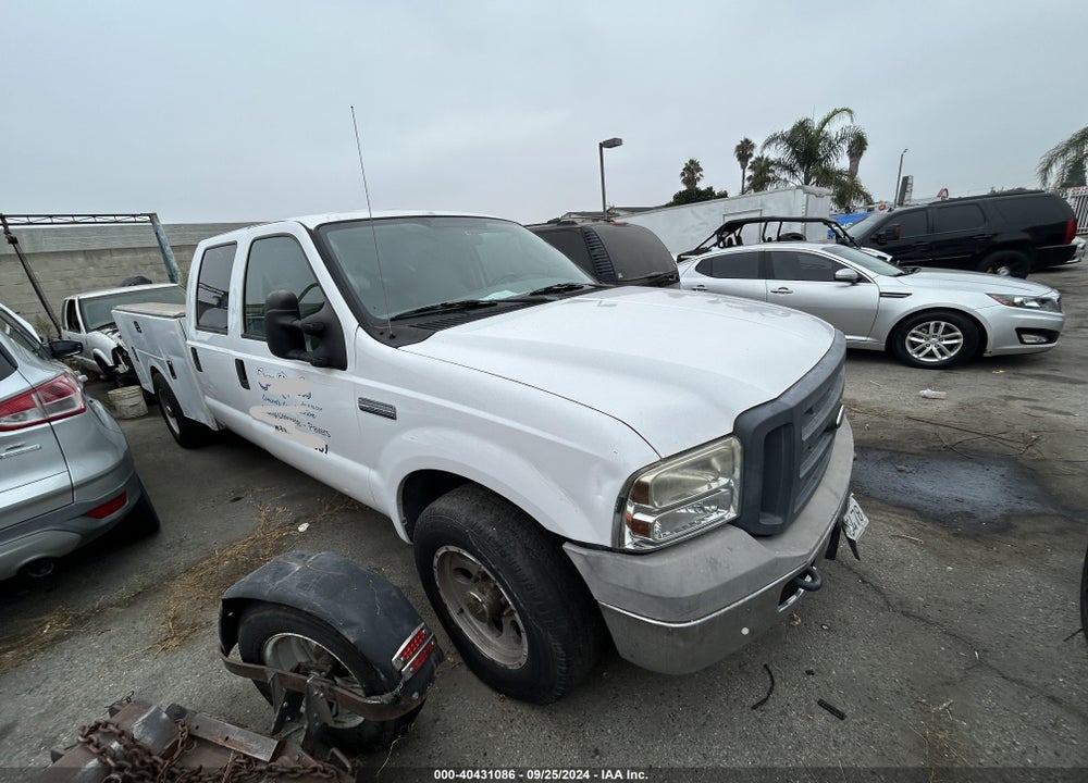 2005 FORD F350 SRW SUPER DUTY VIN: 1FDWW30575EA37297