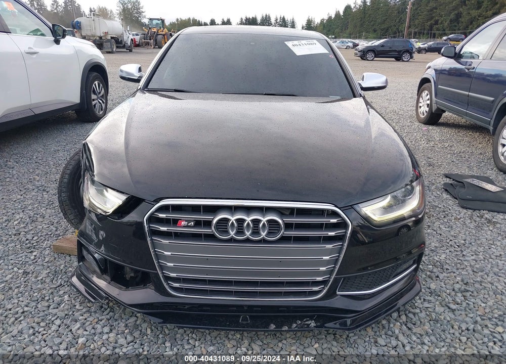 2014 AUDI S4 3.0T PREMIUM PLUS VIN: WAUBGAFL4EA077500