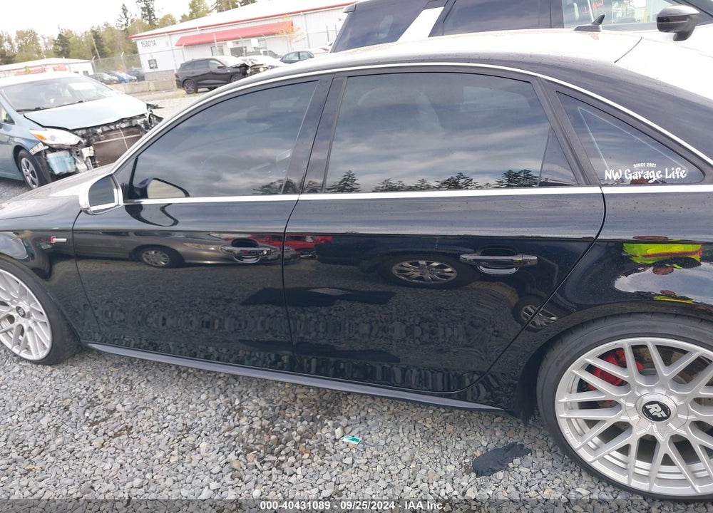 2014 AUDI S4 3.0T PREMIUM PLUS VIN: WAUBGAFL4EA077500