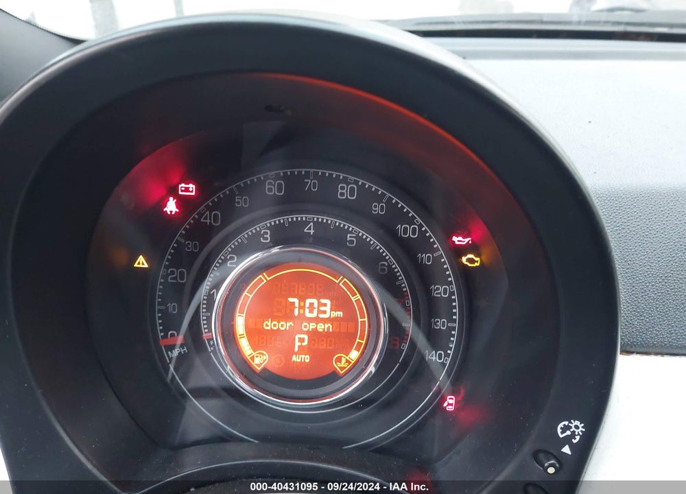 2014 FIAT 500 SPORT VIN: 3C3CFFBR2ET291982