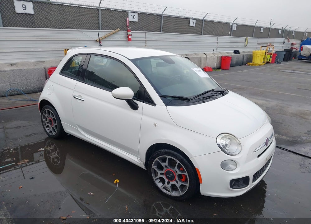2014 FIAT 500 SPORT VIN: 3C3CFFBR2ET291982