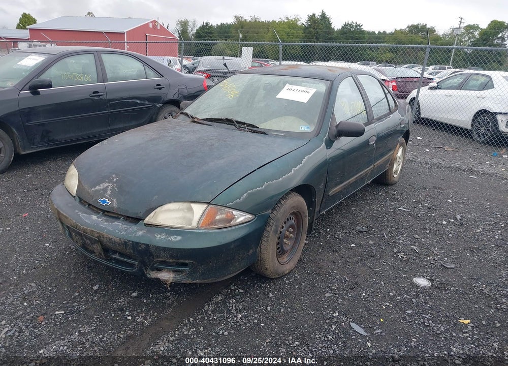 2002 CHEVROLET CAVALIER VIN: 1G1JC524527342474