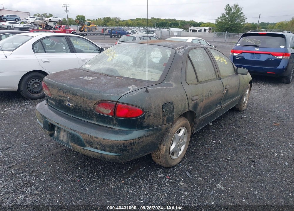 2002 CHEVROLET CAVALIER VIN: 1G1JC524527342474