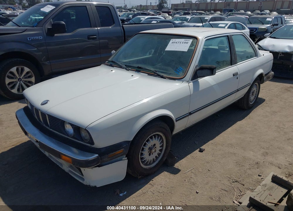 1986 BMW 325 E AUTOMATIC VIN: WBAAB6405G1680054
