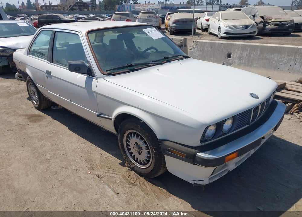 1986 BMW 325 E AUTOMATIC VIN: WBAAB6405G1680054