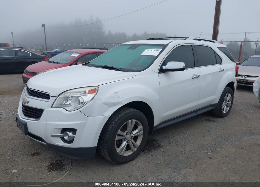 2012 CHEVROLET EQUINOX LTZ VIN: 2GNFLGE53C6372885