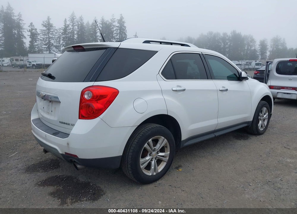 2012 CHEVROLET EQUINOX LTZ VIN: 2GNFLGE53C6372885