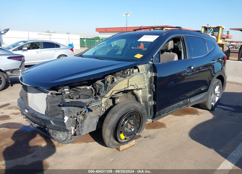 2017 HYUNDAI SANTA FE SPORT 2.4L VIN: 5NMZU3LB4HH015400