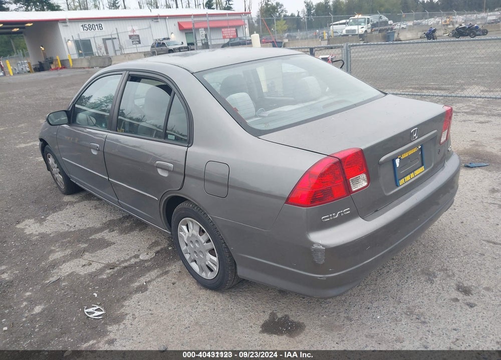 2004 HONDA CIVIC LX VIN: 2HGES16604H624336