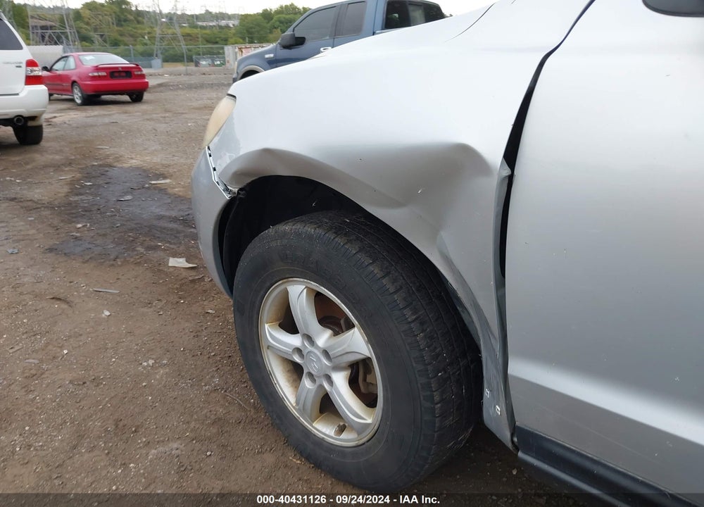 2007 HYUNDAI SANTA FE GLS VIN: 5NMSG13D67H089852