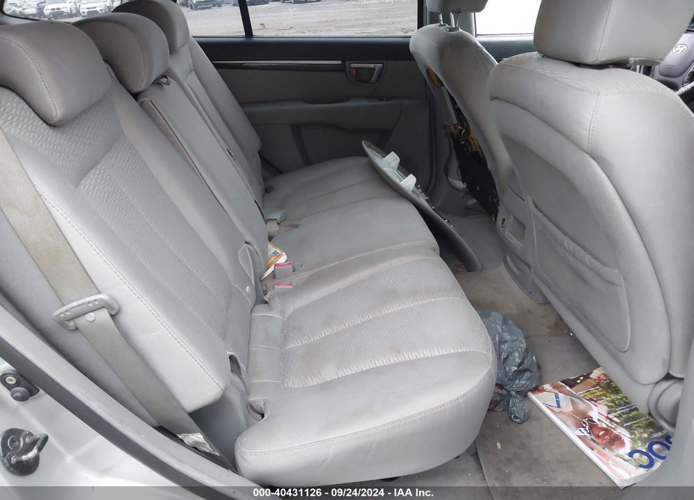 2007 HYUNDAI SANTA FE GLS VIN: 5NMSG13D67H089852