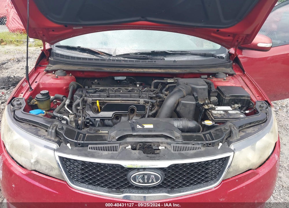 2010 KIA FORTE EX VIN: KNAFU4A23A5863494