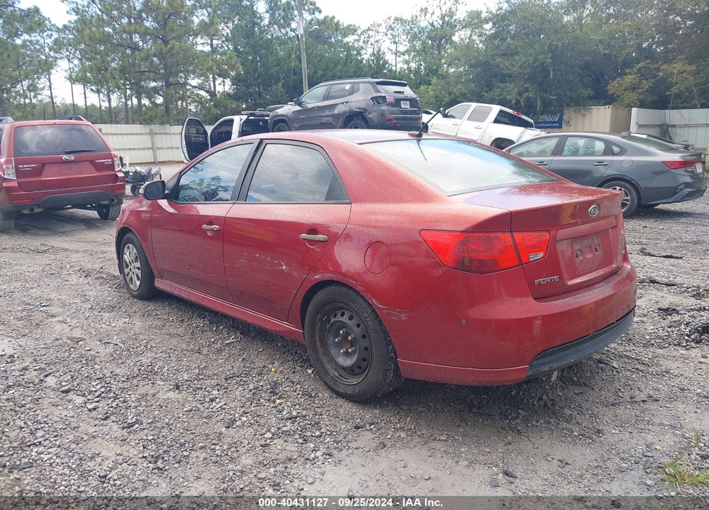 2010 KIA FORTE EX VIN: KNAFU4A23A5863494