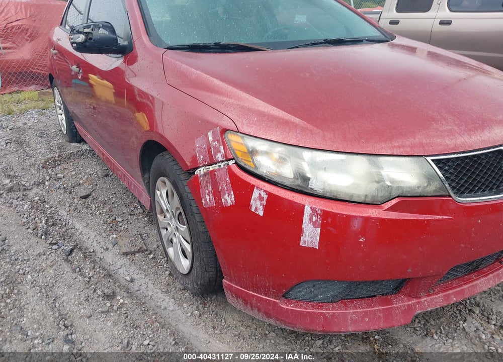 2010 KIA FORTE EX VIN: KNAFU4A23A5863494