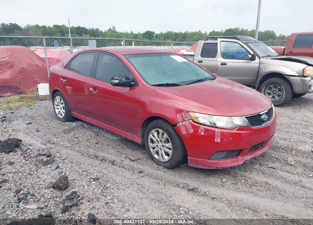 2010 KIA FORTE EX VIN: KNAFU4A23A5863494