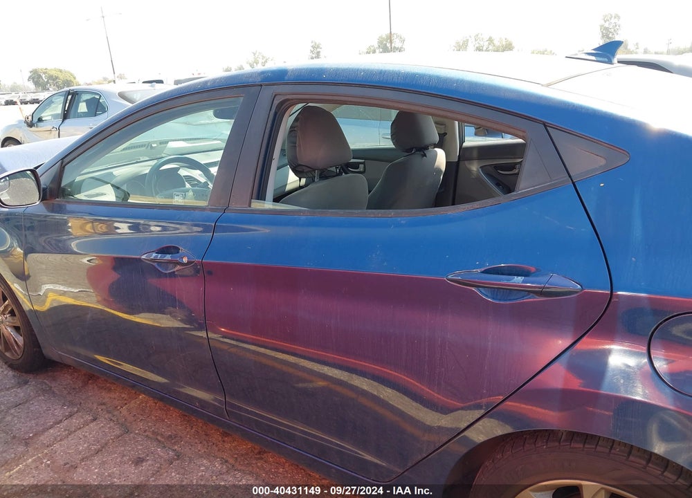2014 HYUNDAI ELANTRA SE VIN: KMHDH4AE2EU145533