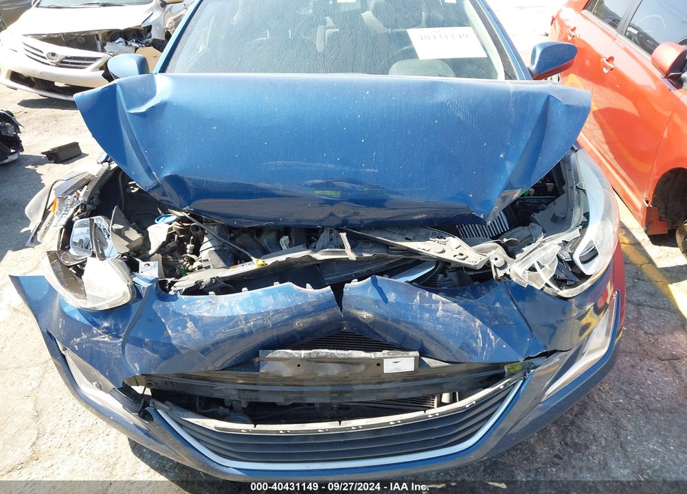 2014 HYUNDAI ELANTRA SE VIN: KMHDH4AE2EU145533