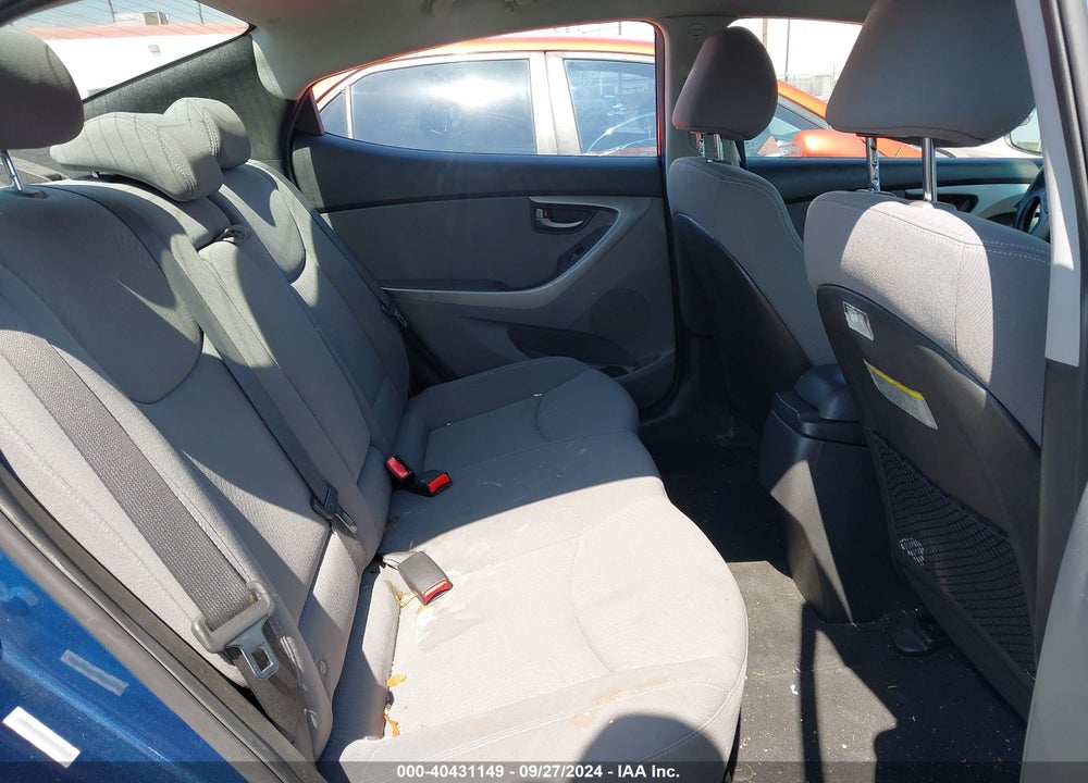 2014 HYUNDAI ELANTRA SE VIN: KMHDH4AE2EU145533