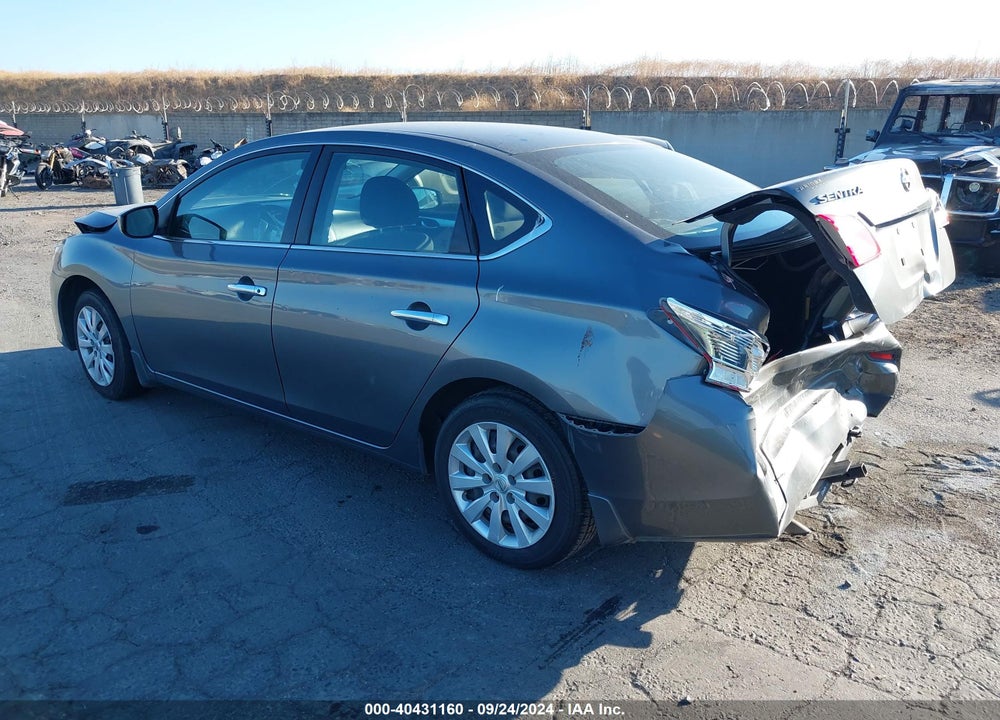 2016 NISSAN SENTRA S VIN: 3N1AB7AP6GY337598