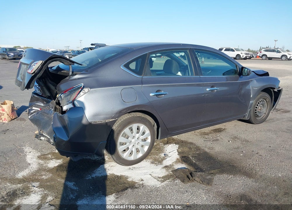 2016 NISSAN SENTRA S VIN: 3N1AB7AP6GY337598