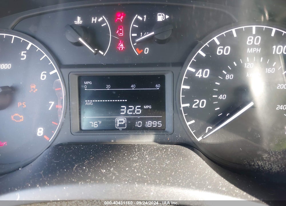 2016 NISSAN SENTRA S VIN: 3N1AB7AP6GY337598