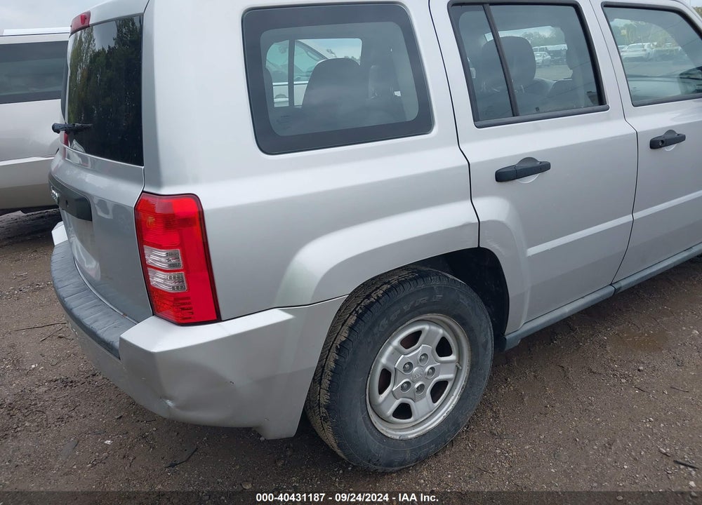 2010 JEEP PATRIOT SPORT VIN: 1J4NT2GA8AD649881
