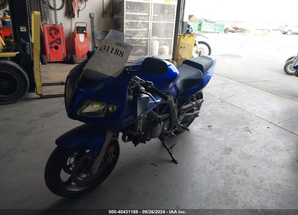 2007 SUZUKI SV650 VIN: JS1VP53A672104178