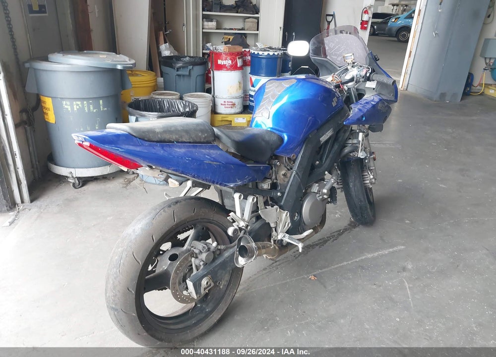 2007 SUZUKI SV650 VIN: JS1VP53A672104178