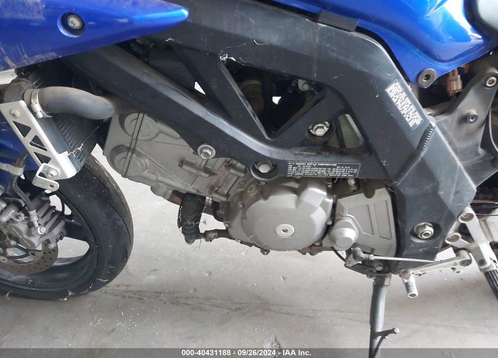 2007 SUZUKI SV650 VIN: JS1VP53A672104178