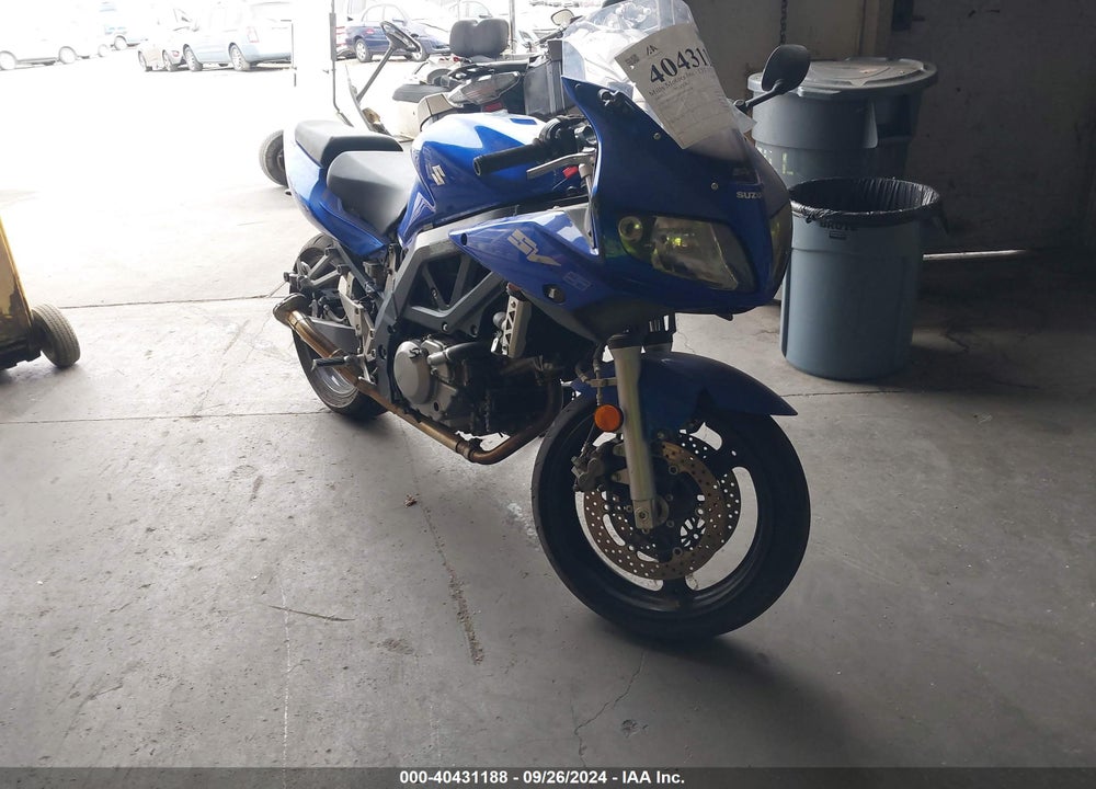 2007 SUZUKI SV650 VIN: JS1VP53A672104178
