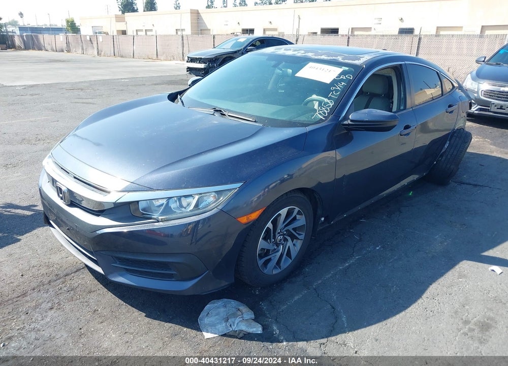 2018 HONDA CIVIC EX VIN: 2HGFC2F71JH531143