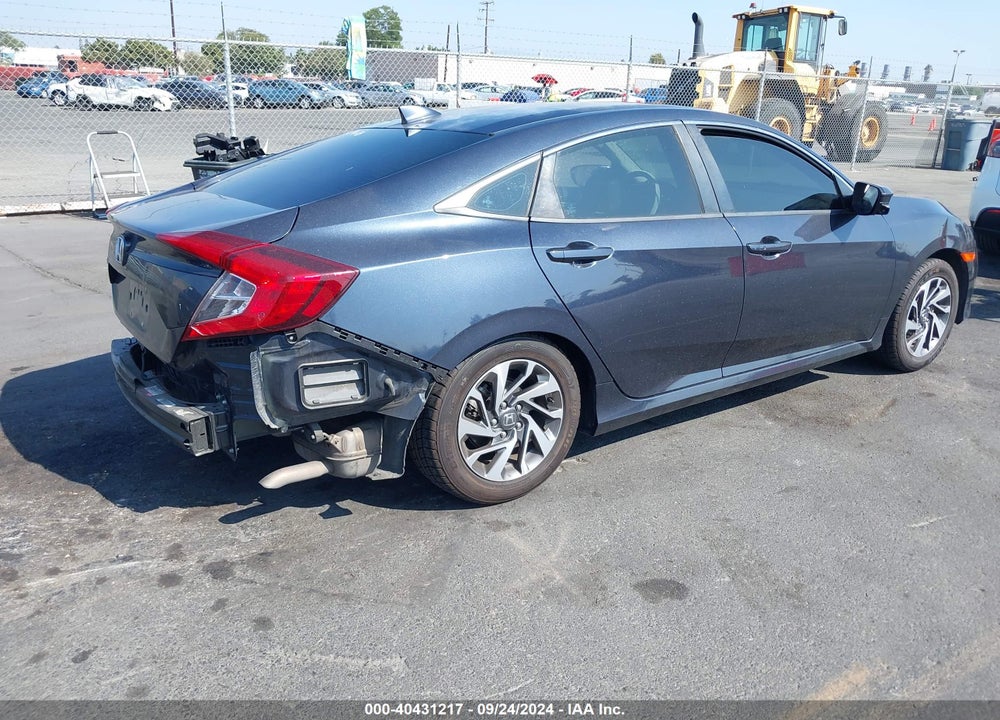 2018 HONDA CIVIC EX VIN: 2HGFC2F71JH531143