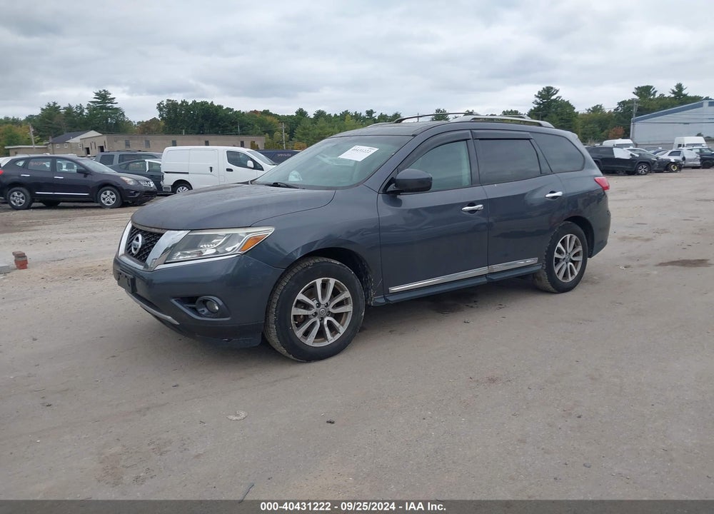2013 NISSAN PATHFINDER SL VIN: 5N1AR2MM4DC610535