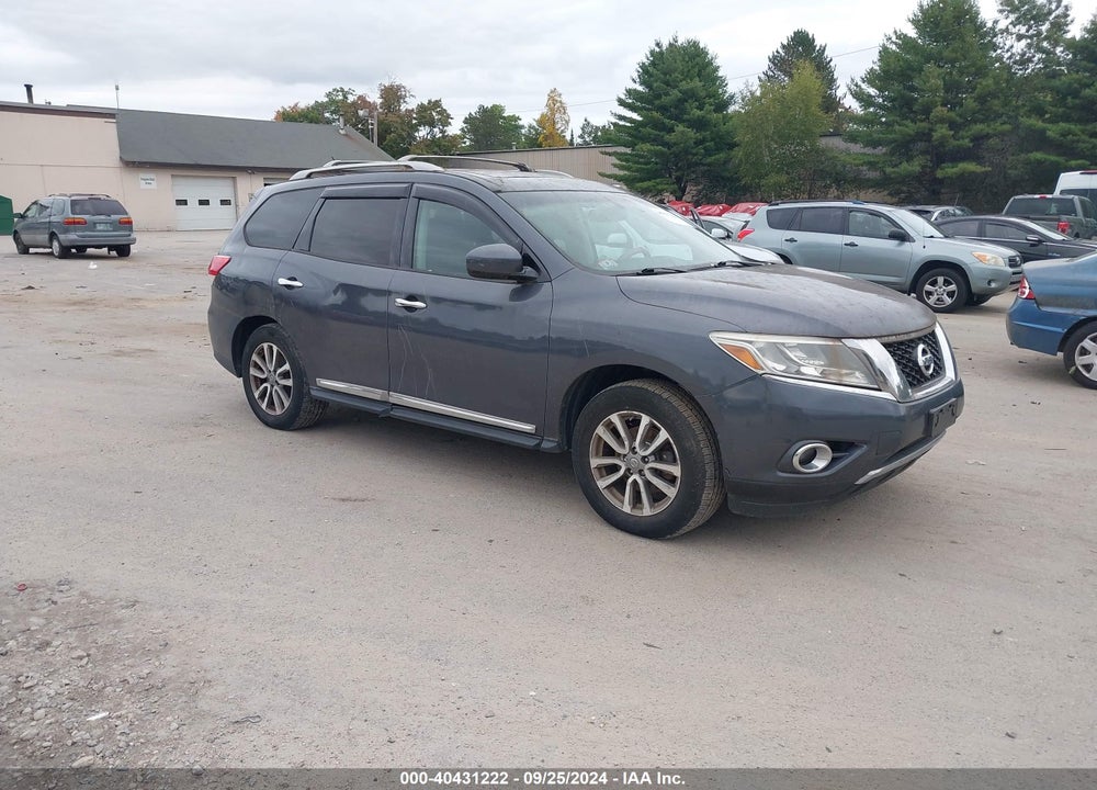 2013 NISSAN PATHFINDER SL VIN: 5N1AR2MM4DC610535