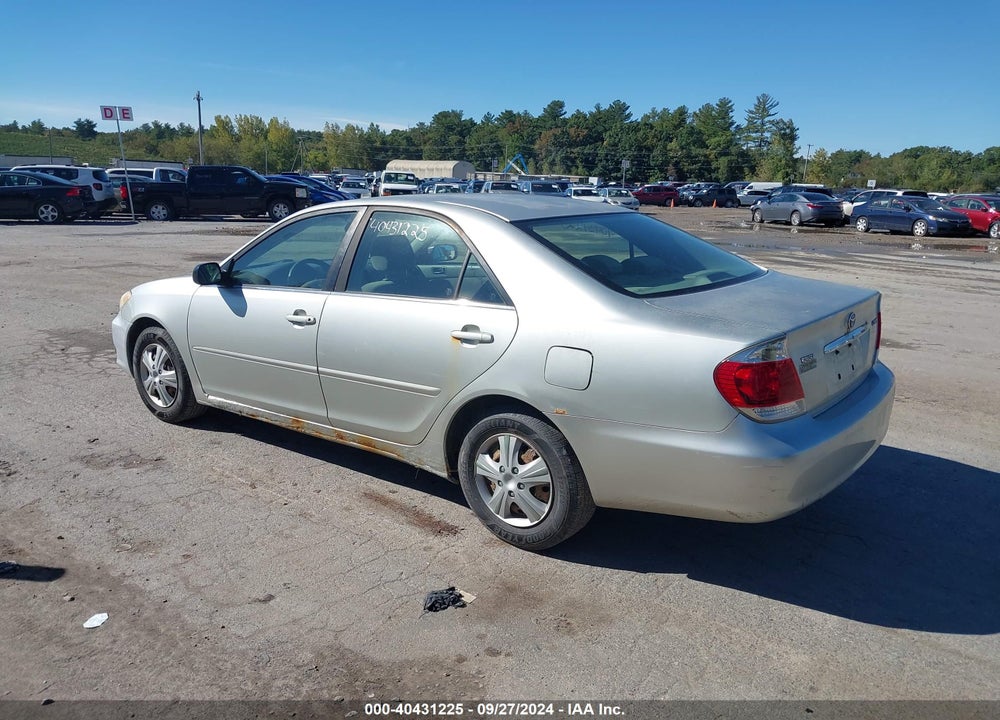 2005 TOYOTA CAMRY STD/ VIN: JTDBE32K653029907