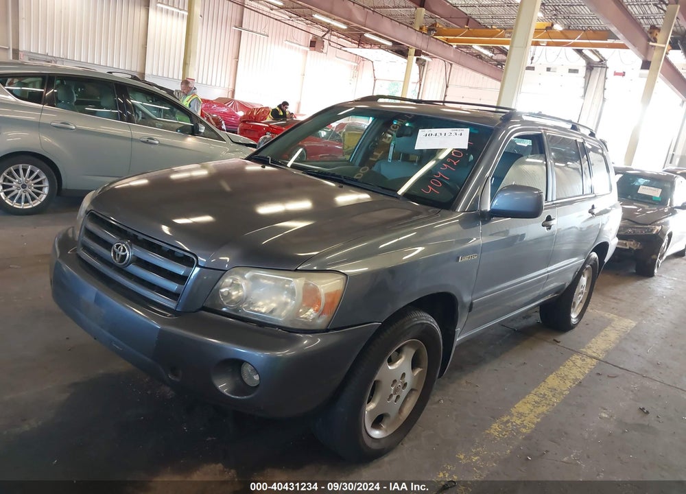 2005 TOYOTA HIGHLANDER LIMITED V6 VIN: JTEEP21A350092129