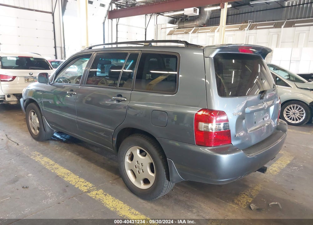 2005 TOYOTA HIGHLANDER LIMITED V6 VIN: JTEEP21A350092129