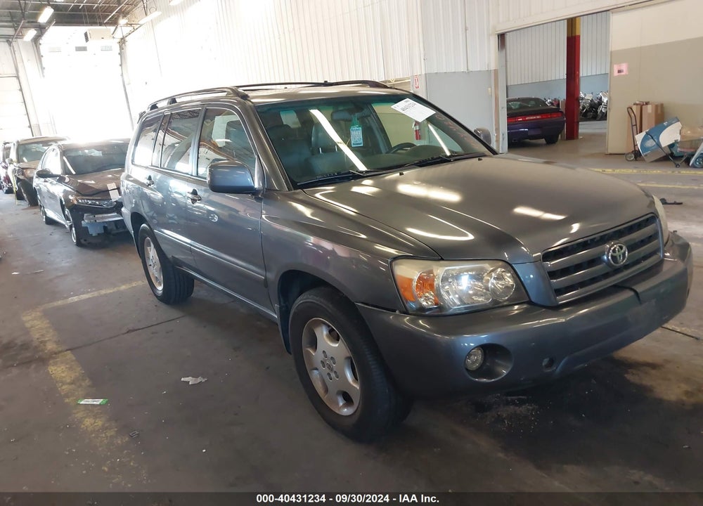 2005 TOYOTA HIGHLANDER LIMITED V6 VIN: JTEEP21A350092129