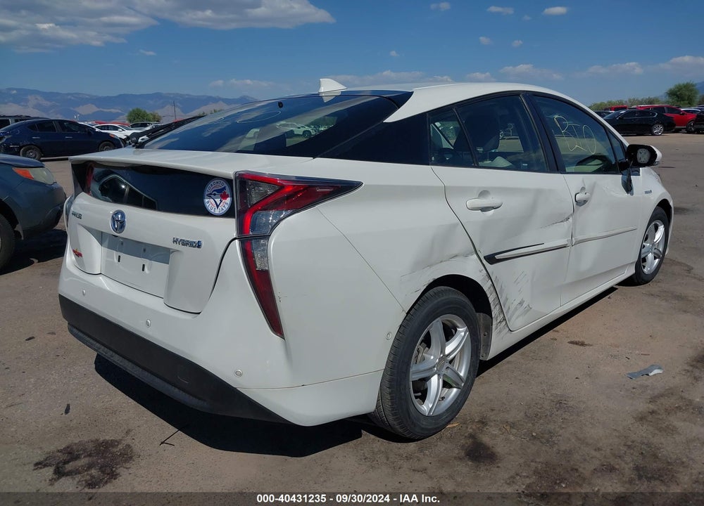 2018 TOYOTA PRIUS THREE VIN: JTDKARFU9J3054689